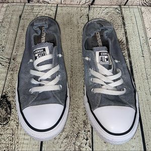 Converse All Star Chuck Taylor shoreline sz 8 gray